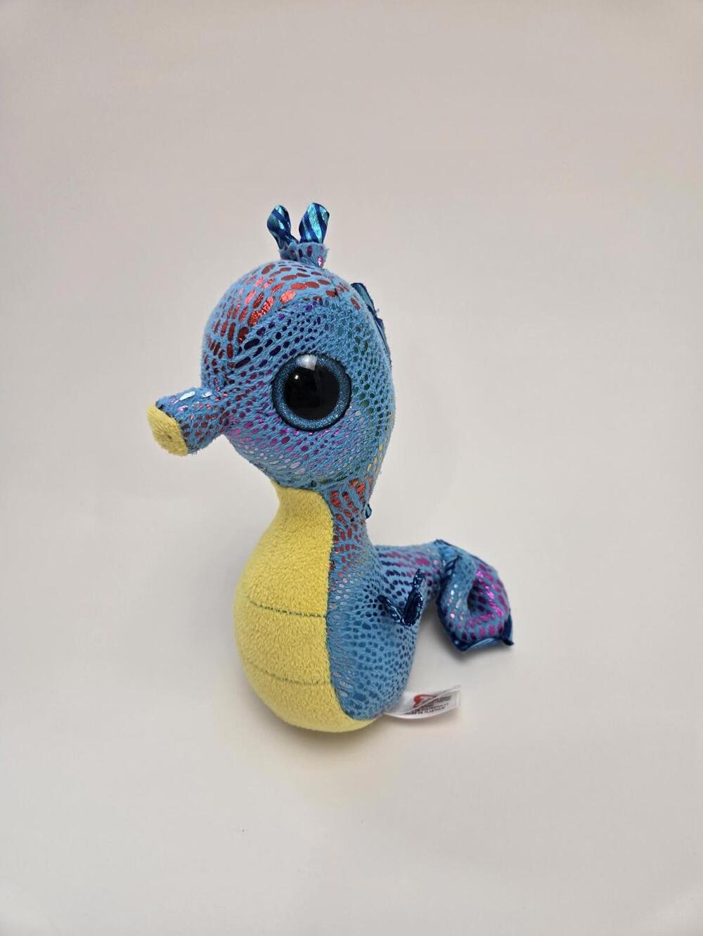 Ty Beanie Boo “Neptune” the Seahorse - No Hang Tag (7.5 inch)